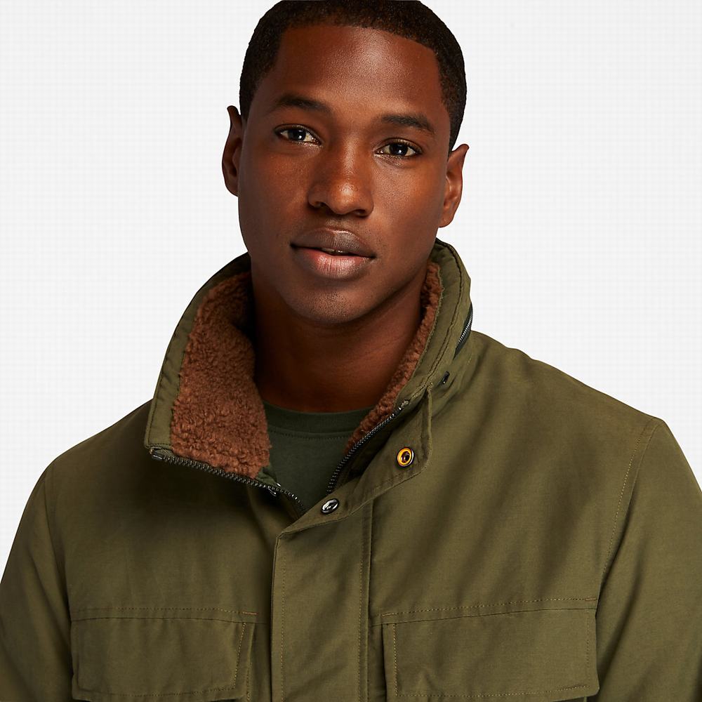 Timberland Mt. Kelsey Field Ceket Erkek Koyu Yeşil | TR-2491H