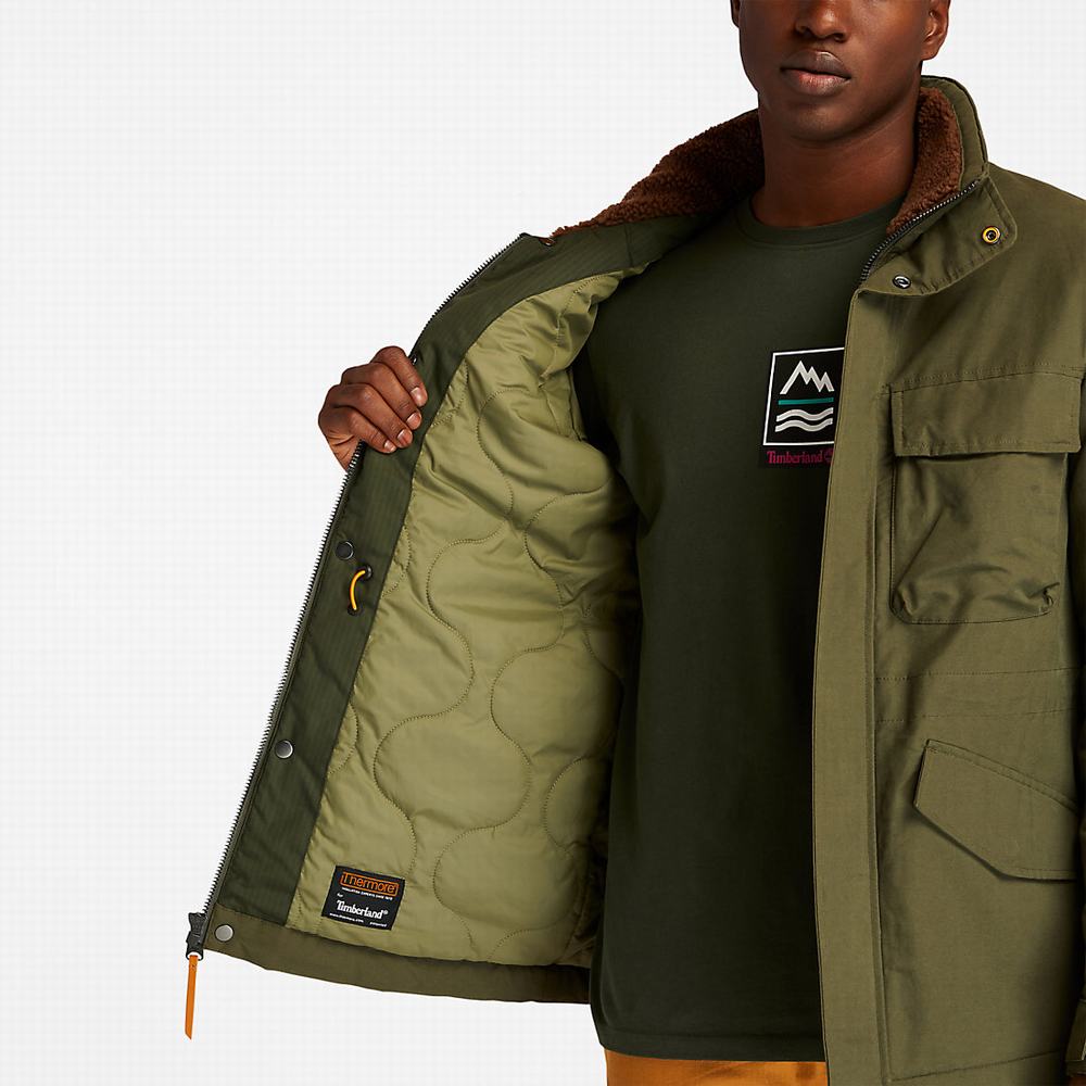 Timberland Mt. Kelsey Field Ceket Erkek Koyu Yeşil | TR-2491H