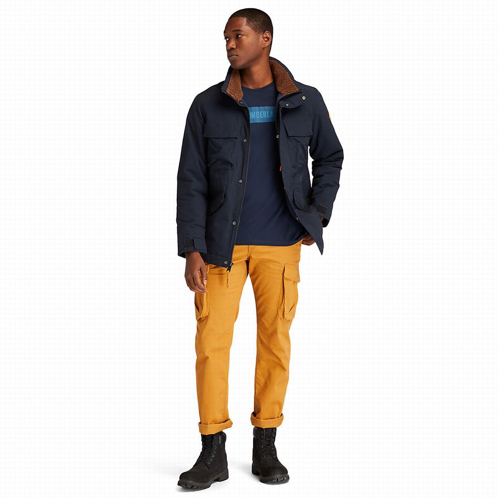 Timberland Mt. Kelsey Field Ceket Erkek Lacivert | TR-9706G