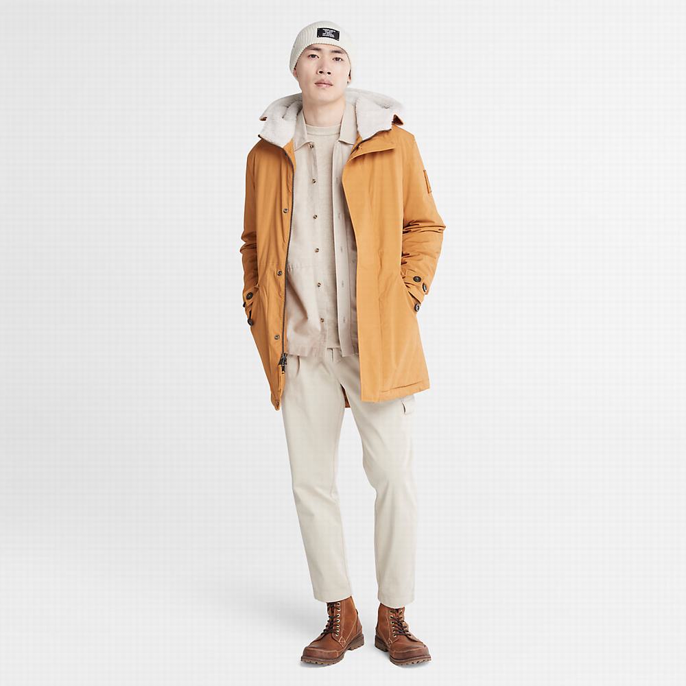 Timberland Mt. Kelsey Fishtail Parka Ceketler Erkek Açık Kahverengi | TR-5013Q