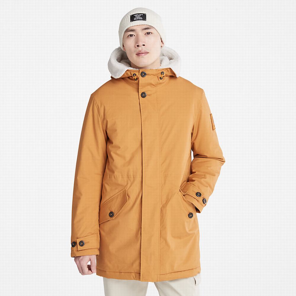 Timberland Mt. Kelsey Fishtail Parka Ceketler Erkek Açık Kahverengi | TR-5013Q