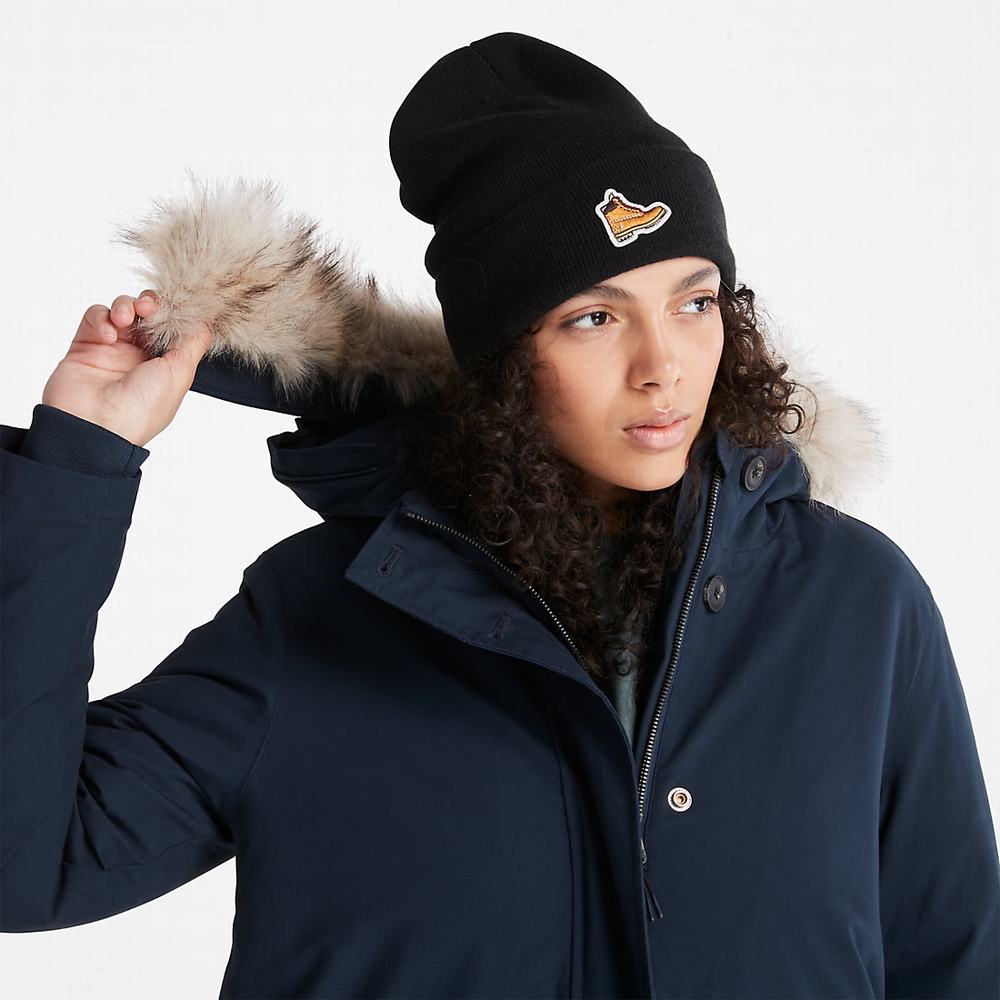 Timberland Mt. Kelsey Fleece-Astar Parka Ceketler Kadın Lacivert | TR-2634Y