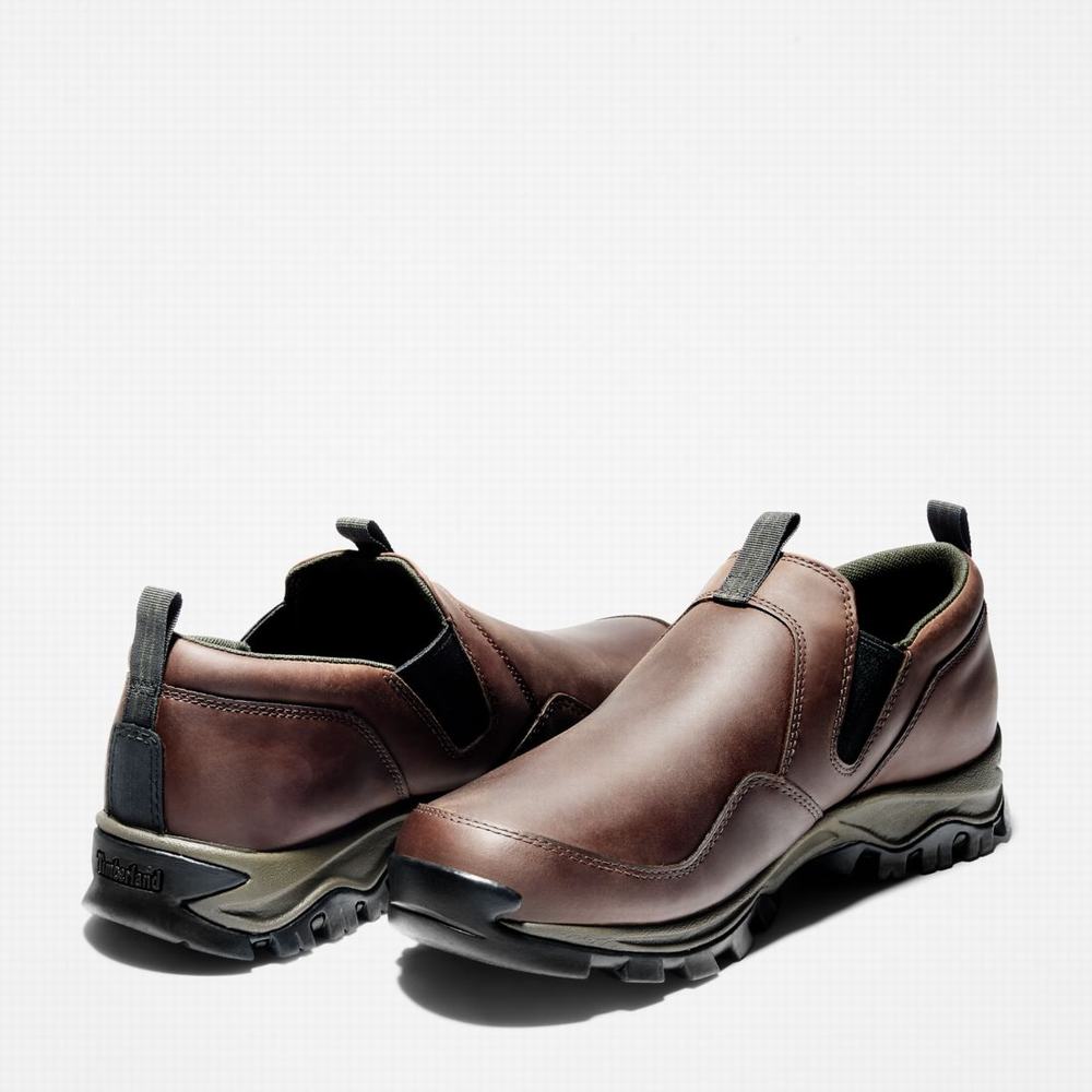 Timberland Mt. Maddsen Slip-On Yürüyüş Botu Erkek Koyu Kahverengi | TR-7518Q