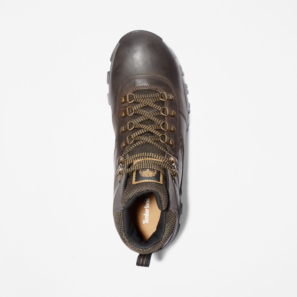 Timberland Mt. Maddsen Waterproof Yürüyüş Botu Erkek Koyu Kahverengi | TR-1973Y