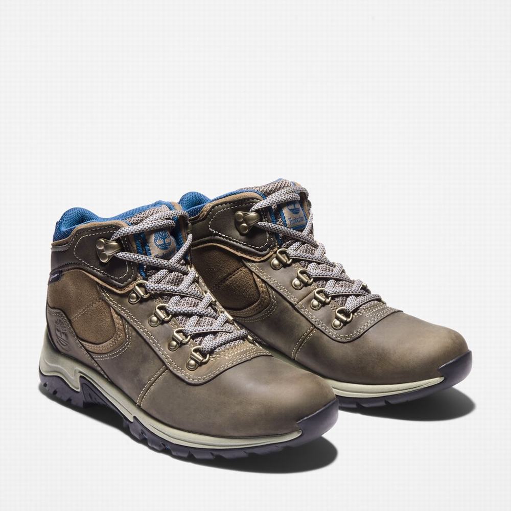Timberland Mt. Maddsen Waterproof Yürüyüş Botu Kadın Gri | TR-6785J