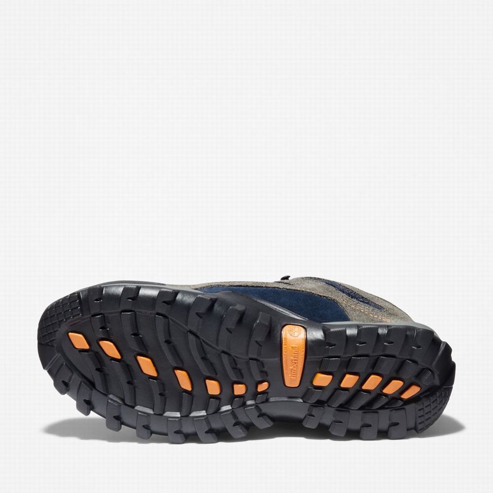 Timberland Mudsill Steel Burunlu İş Ayakkabısı Erkek Gri Mavi | TR-8327H