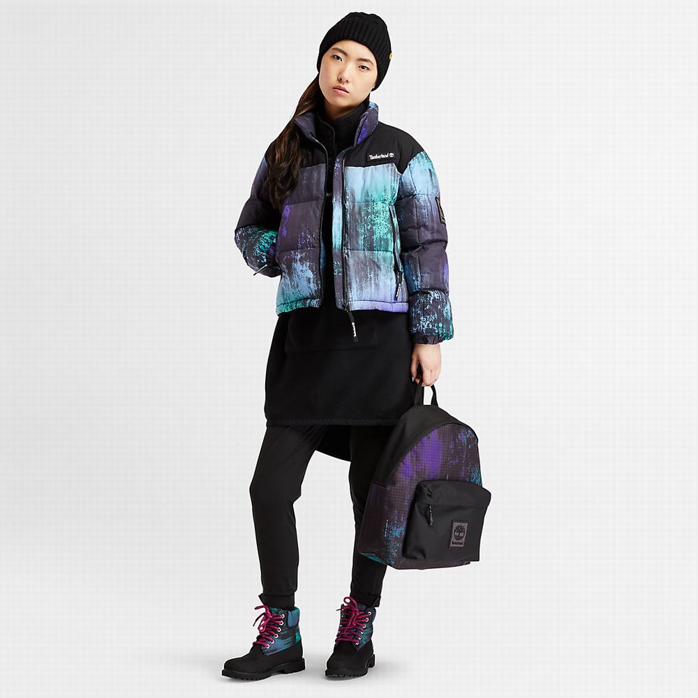Timberland NL Sky Puffer Ceket Kadın Siyah | TR-9685E