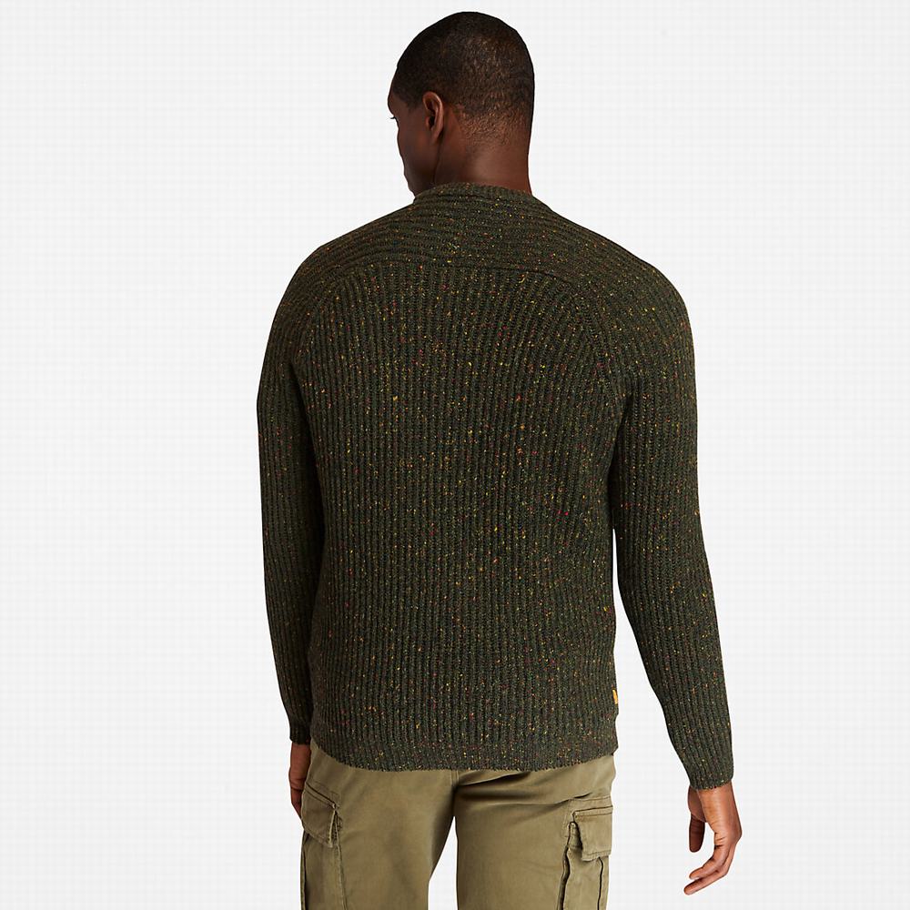 Timberland Naps Yarn Kazak Erkek Koyu Yeşil | TR-5349X