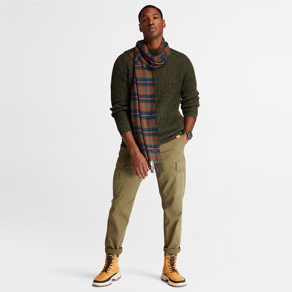 Timberland Naps Yarn Kazak Erkek Koyu Yeşil | TR-5349X