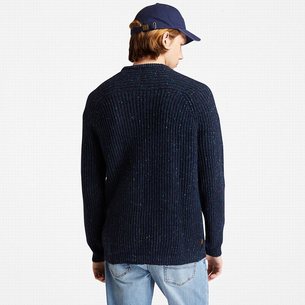 Timberland Naps Yarn Kazak Erkek Lacivert | TR-1807V