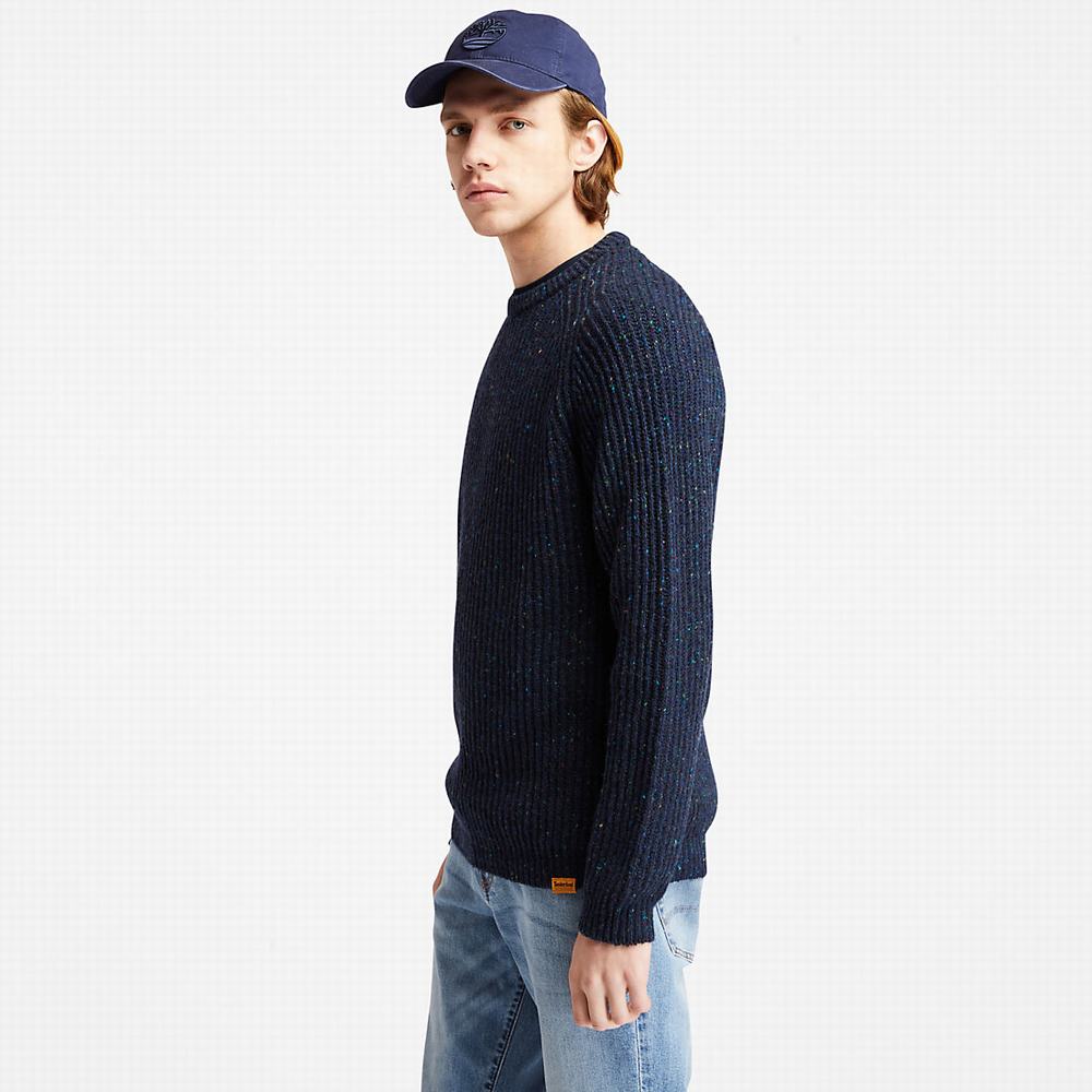 Timberland Naps Yarn Kazak Erkek Lacivert | TR-1807V