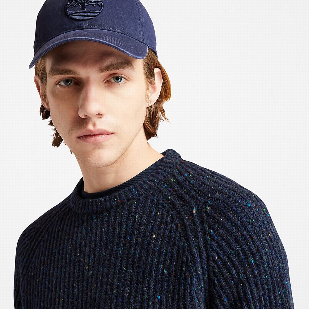 Timberland Naps Yarn Kazak Erkek Lacivert | TR-1807V