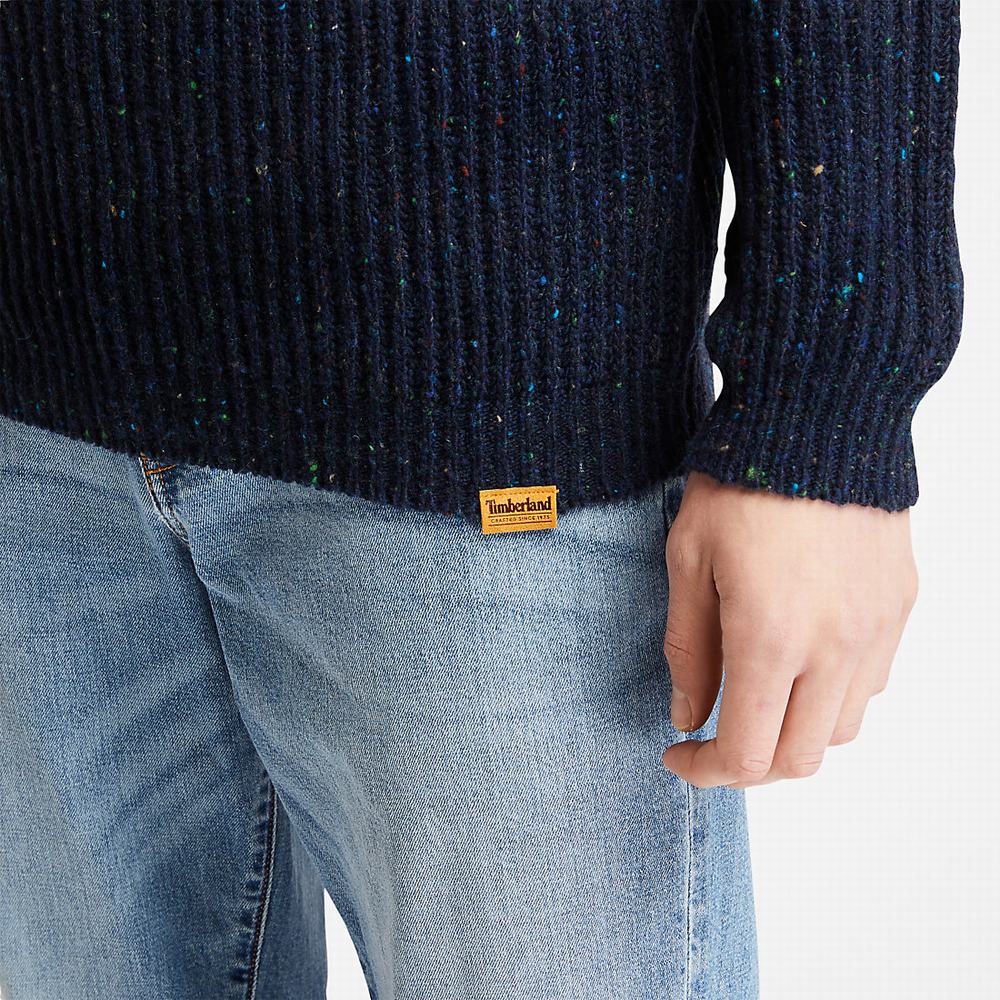 Timberland Naps Yarn Kazak Erkek Lacivert | TR-1807V