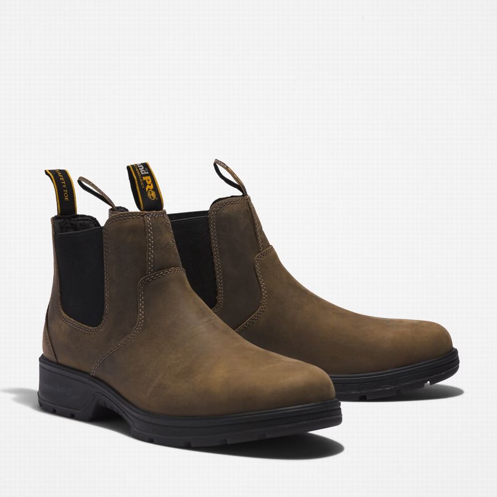 Timberland Nashoba Gündelik Composite Burunlu Iş Botu Kadın Kahve | TR-7416M