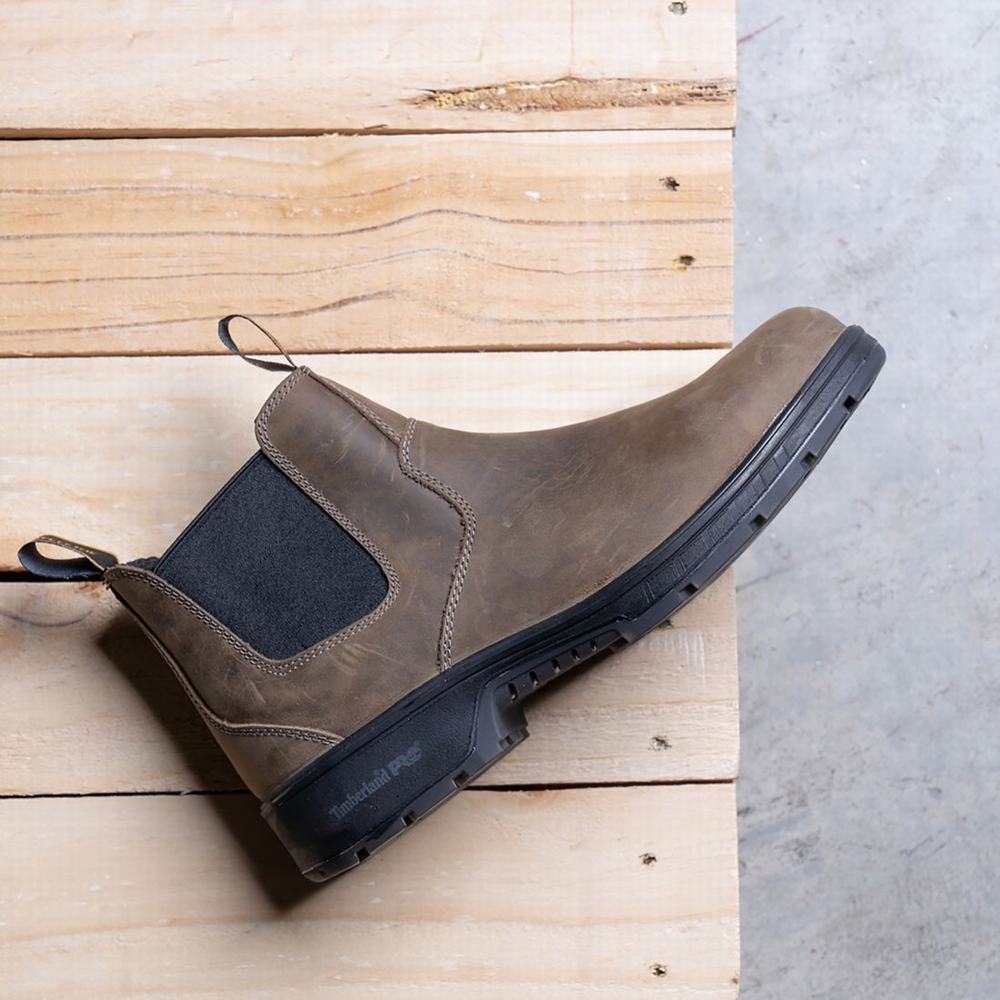 Timberland Nashoba Gündelik Composite Burunlu Iş Botu Erkek Kahve | TR-9023Y