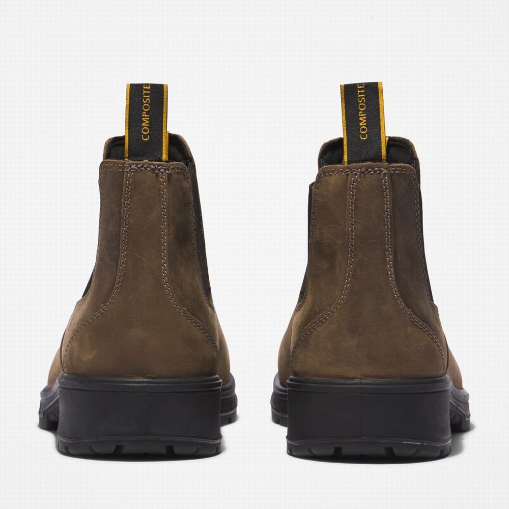 Timberland Nashoba Gündelik Composite Burunlu Iş Botu Erkek Kahve | TR-9023Y