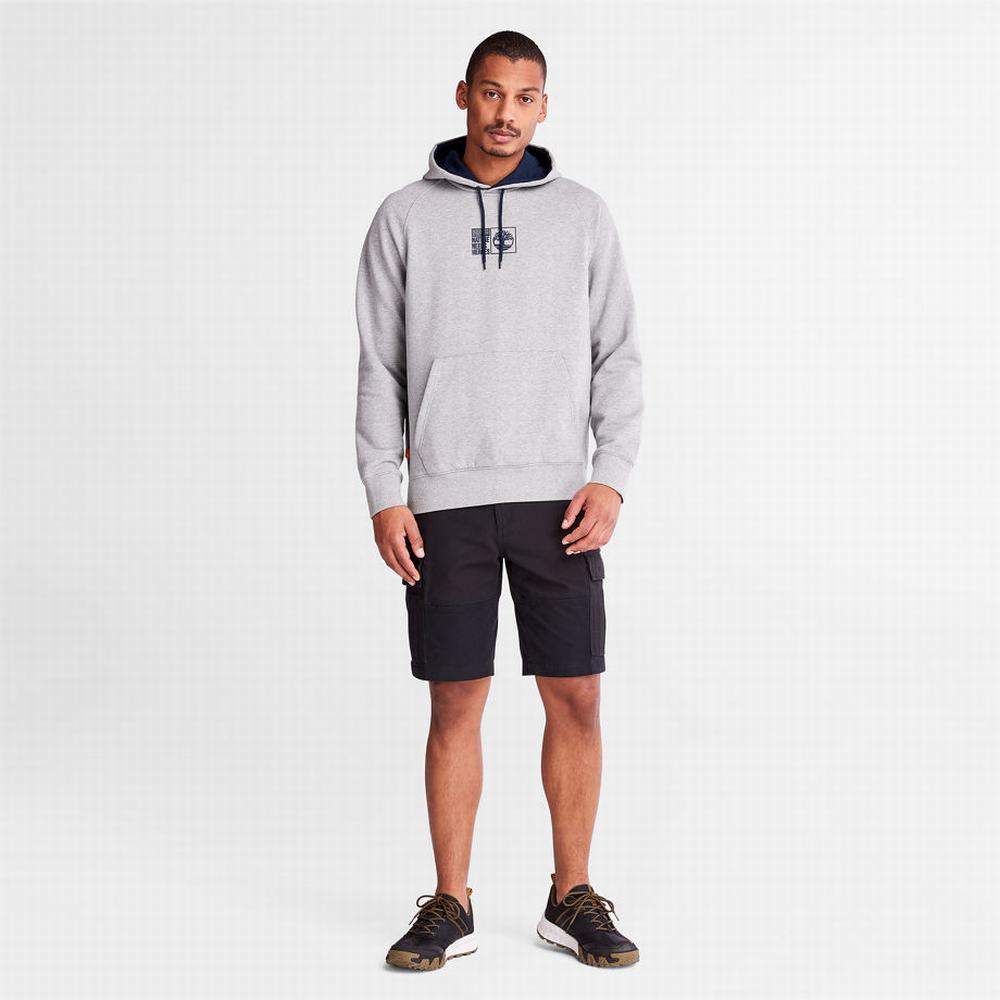 Timberland Nature Needs Heroes™ Kapüşonlu Sweatshirt Erkek Gri | TR-6783W