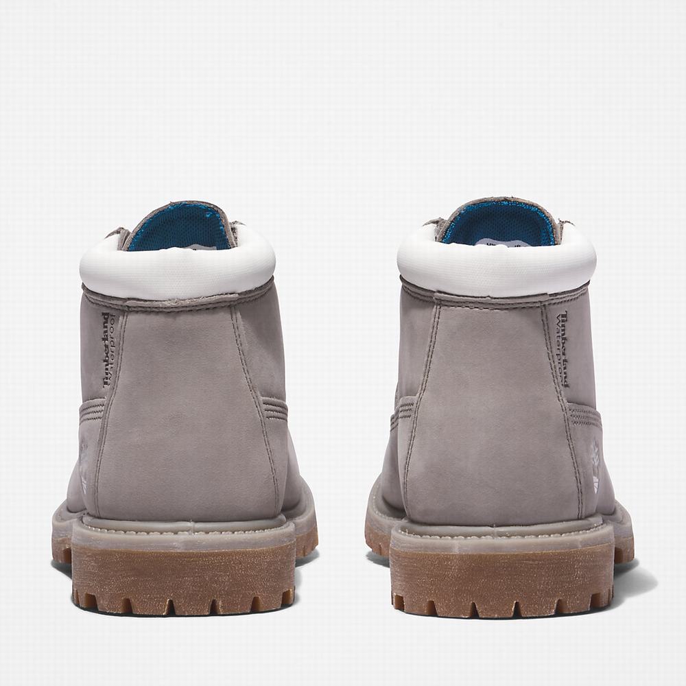 Timberland Nellie Warm Chukka Bot Kadın Gri | TR-4635F