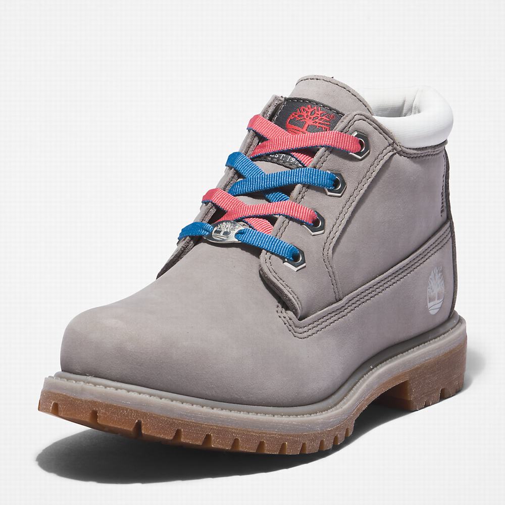 Timberland Nellie Warm Chukka Bot Kadın Gri | TR-4635F