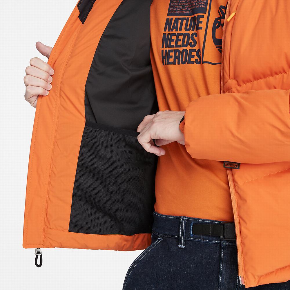 Timberland Neo Summit Kukuletalı Ceket Erkek Turuncu | TR-0762C