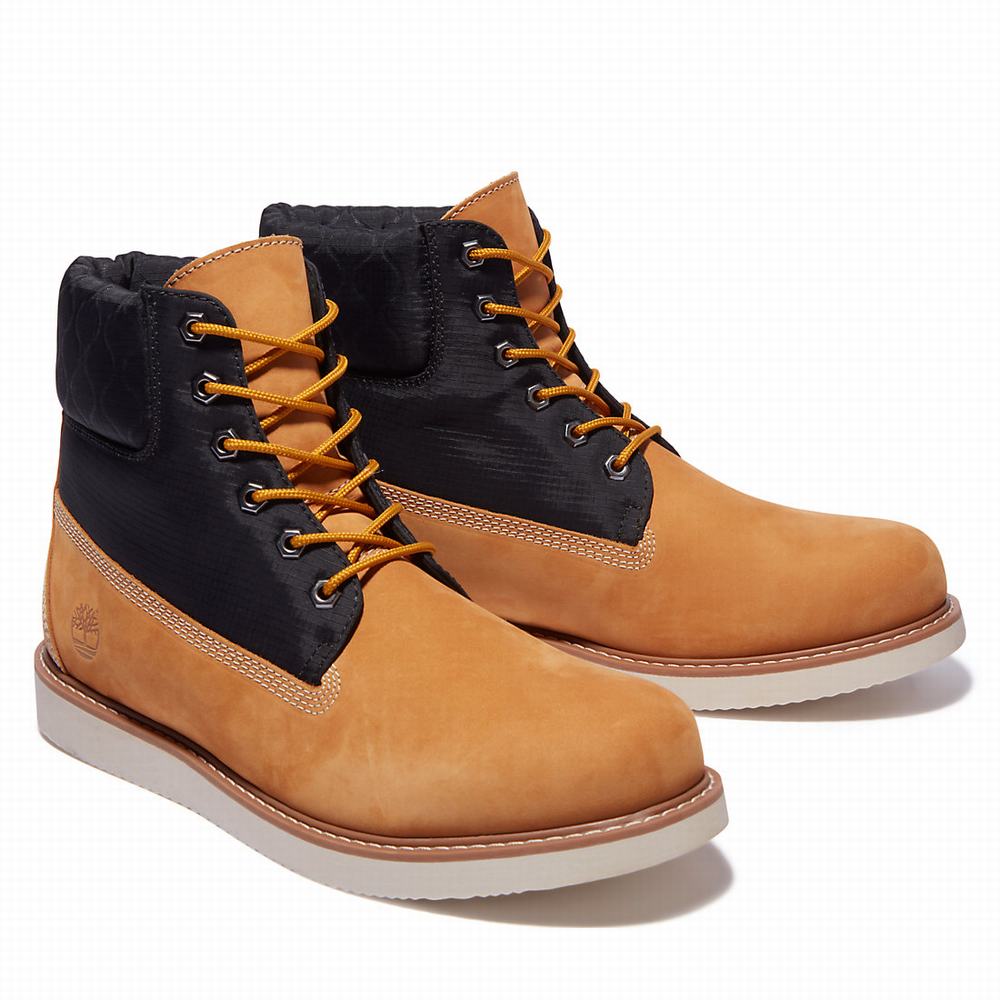 Timberland Newmarket II 6 Inch Kapitone Bot Erkek Sarı | TR-2957B