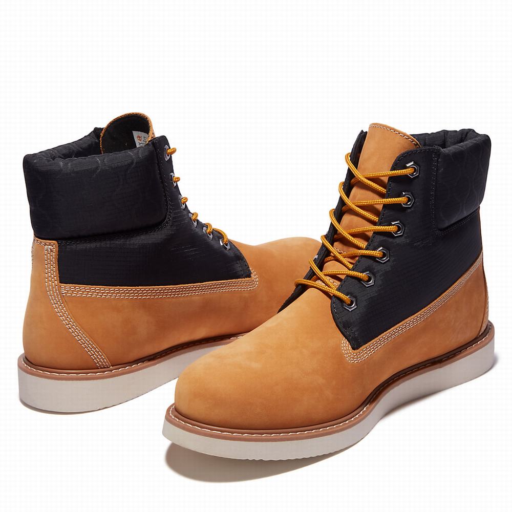 Timberland Newmarket II 6 Inch Kapitone Bot Erkek Sarı | TR-2957B