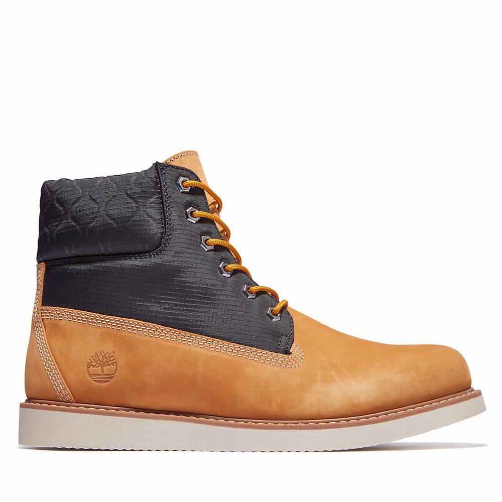 Timberland Newmarket II 6 Inch Kapitone Bot Erkek Sarı | TR-2957B