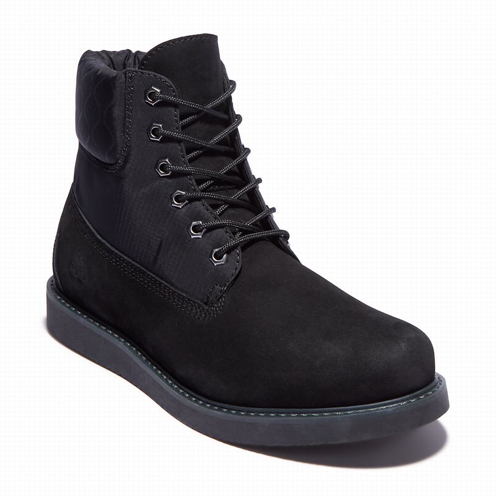 Timberland Newmarket II 6 Inch Kapitone Bot Erkek Siyah | TR-4561V