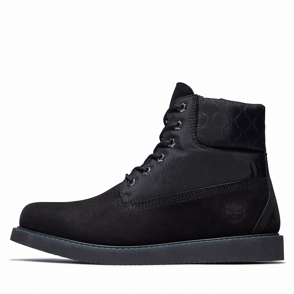Timberland Newmarket II 6 Inch Kapitone Bot Erkek Siyah | TR-4561V