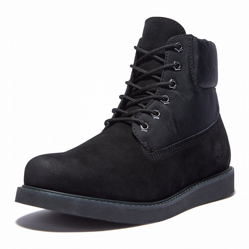 Timberland Newmarket II 6 Inch Kapitone Bot Erkek Siyah | TR-4561V