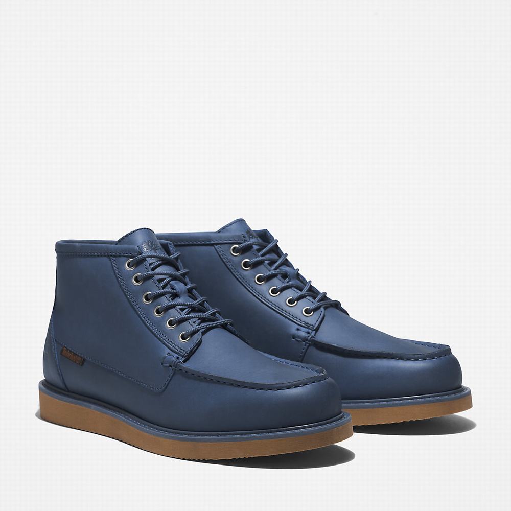 Timberland Newmarket II Moc-Burunlu Chukka Bot Erkek Lacivert | TR-1436W