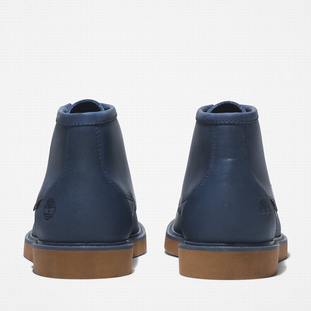 Timberland Newmarket II Moc-Burunlu Chukka Bot Erkek Lacivert | TR-1436W