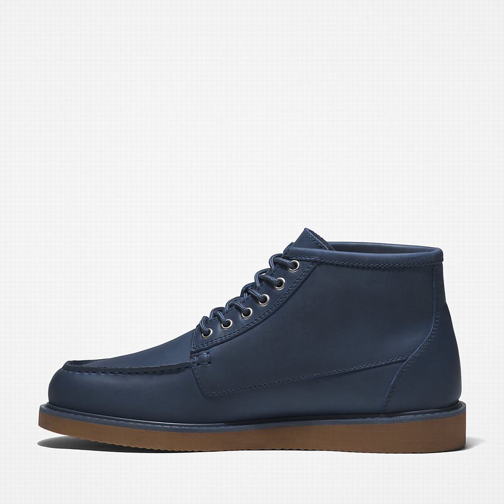 Timberland Newmarket II Moc-Burunlu Chukka Bot Erkek Lacivert | TR-1436W