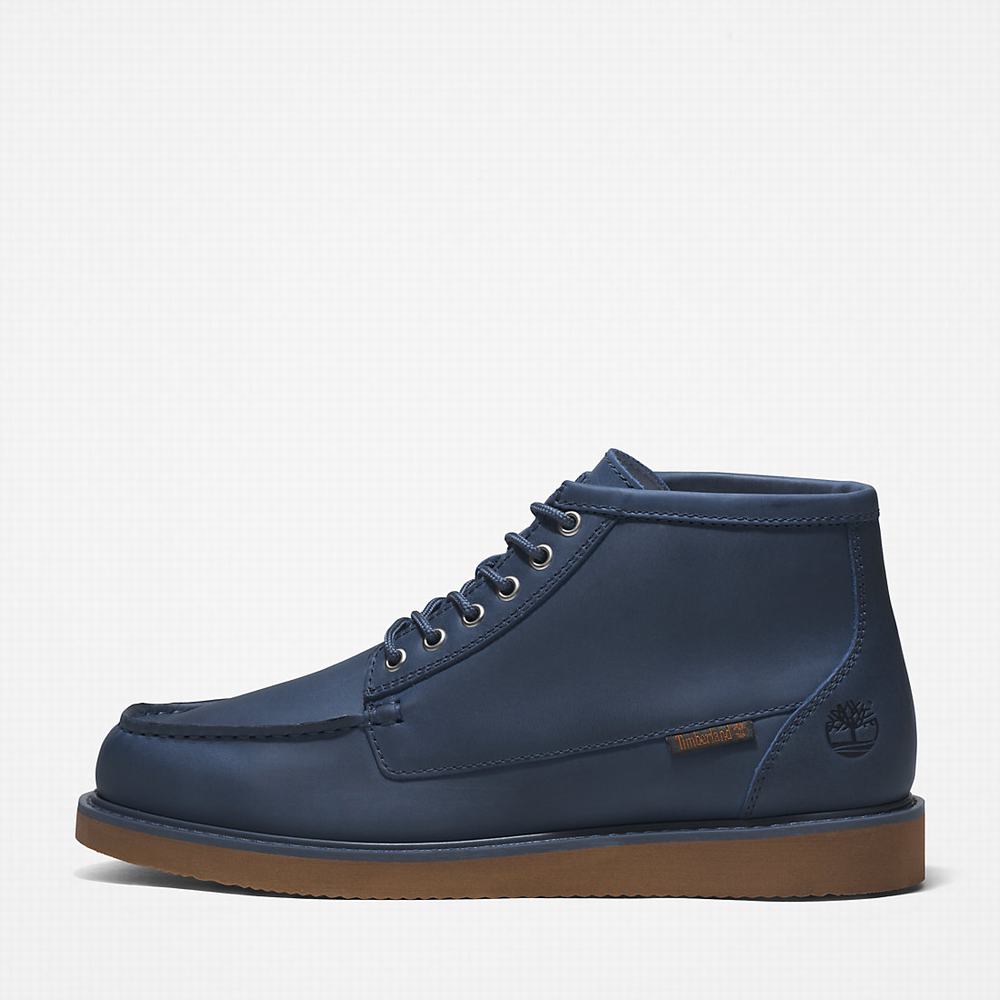 Timberland Newmarket II Moc-Burunlu Chukka Bot Erkek Lacivert | TR-1436W