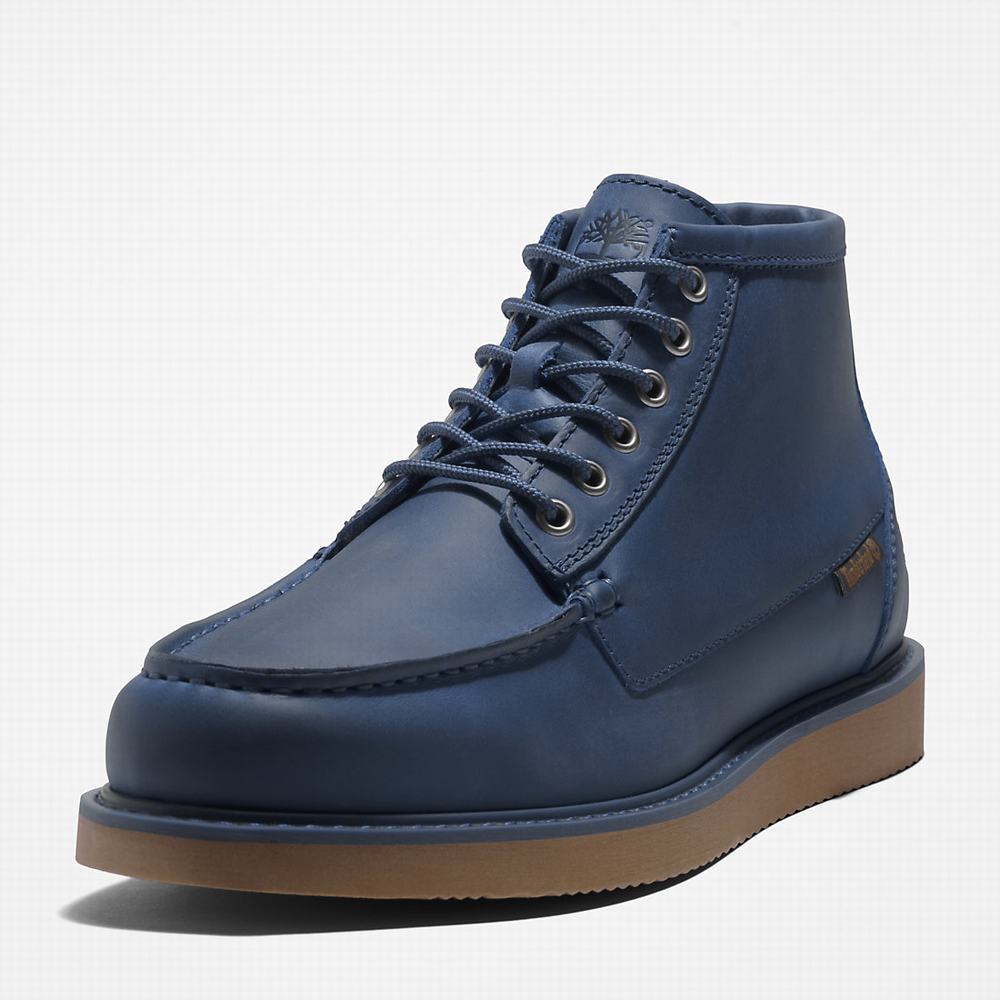 Timberland Newmarket II Moc-Burunlu Chukka Bot Erkek Lacivert | TR-1436W