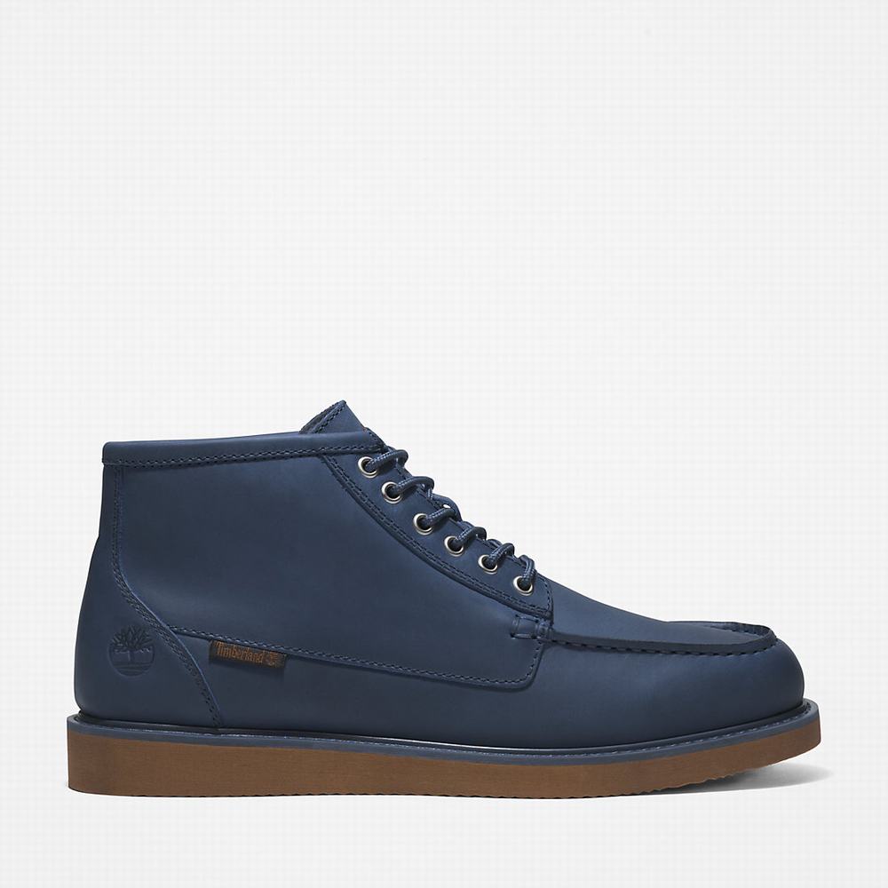 Timberland Newmarket II Moc-Burunlu Chukka Bot Erkek Lacivert | TR-1436W