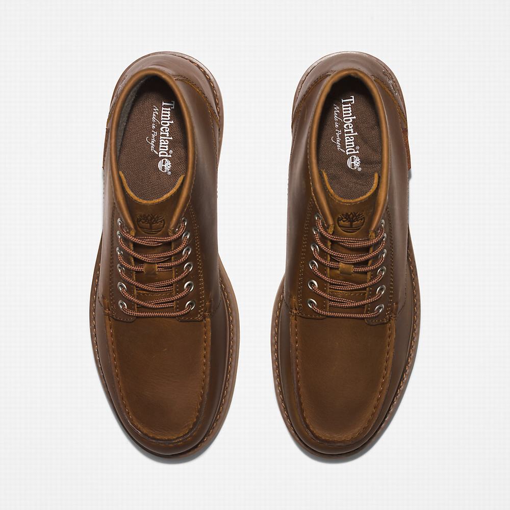 Timberland Newmarket II Moc-Burunlu Chukka Bot Erkek Kahverengi | TR-4175Q