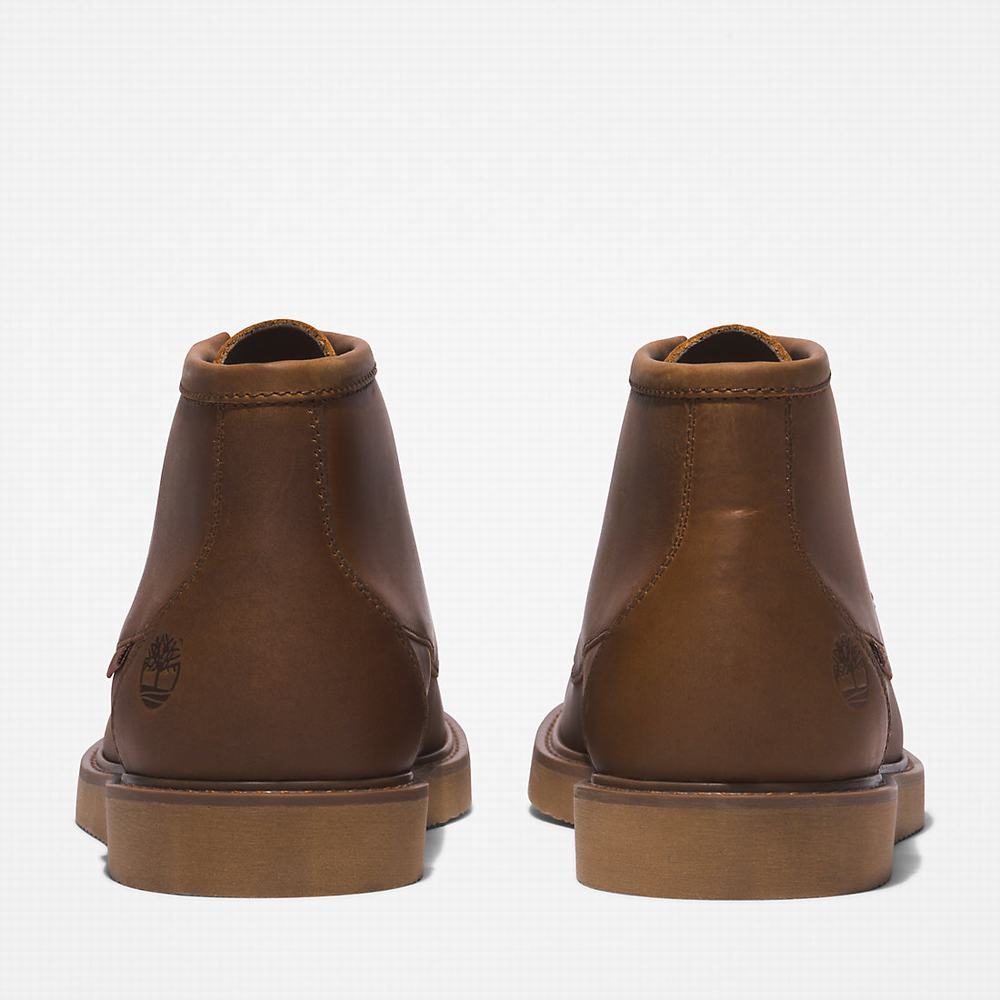 Timberland Newmarket II Moc-Burunlu Chukka Bot Erkek Kahverengi | TR-4175Q