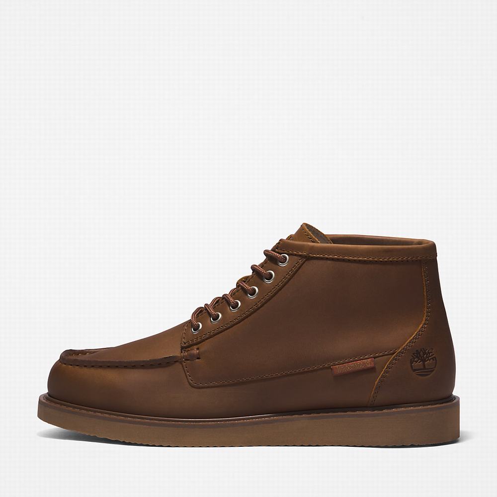 Timberland Newmarket II Moc-Burunlu Chukka Bot Erkek Kahverengi | TR-4175Q