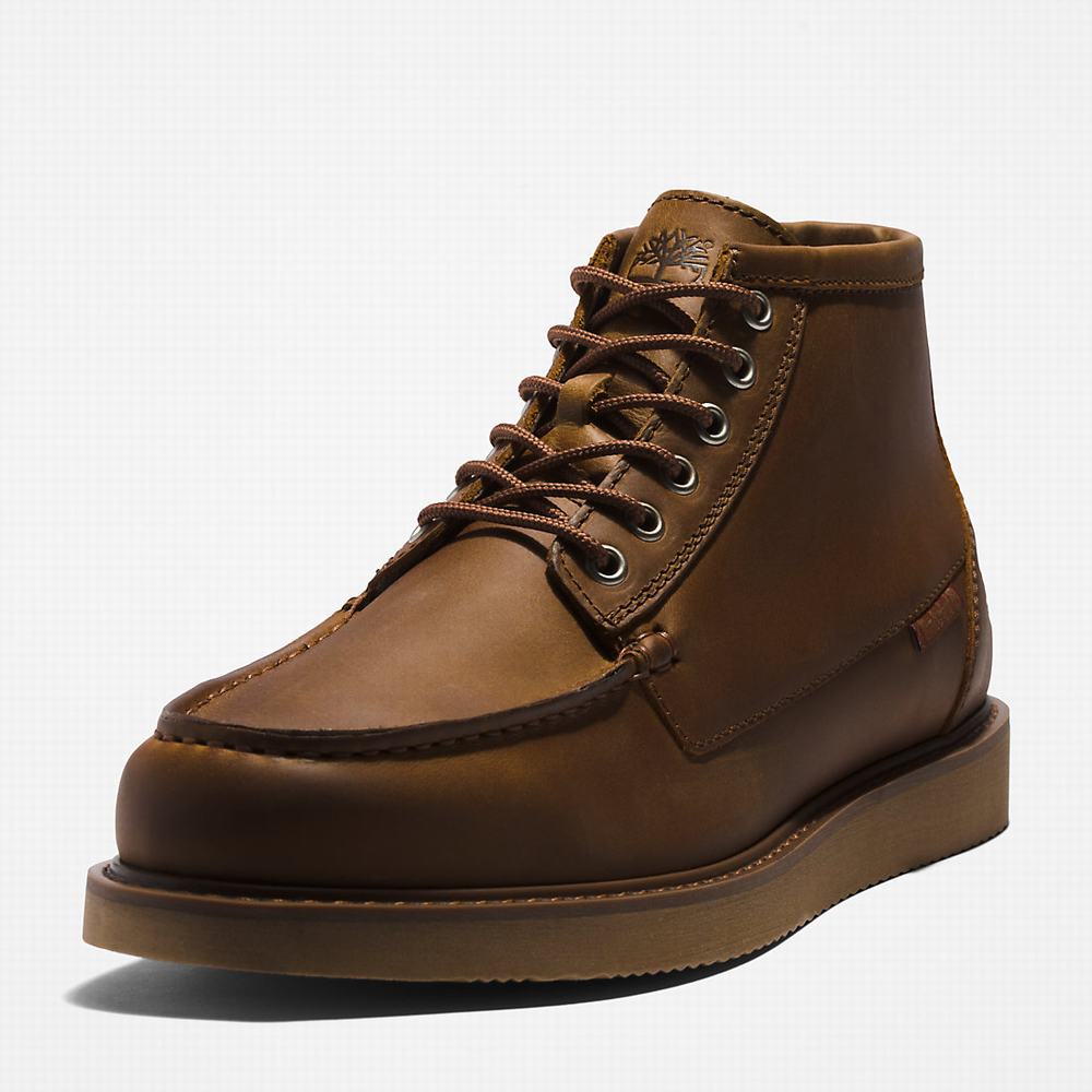 Timberland Newmarket II Moc-Burunlu Chukka Bot Erkek Kahverengi | TR-4175Q