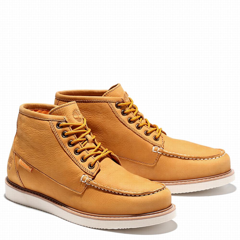 Timberland Newmarket II Moc-toe Chukka Bot Erkek Sarı | TR-8394E