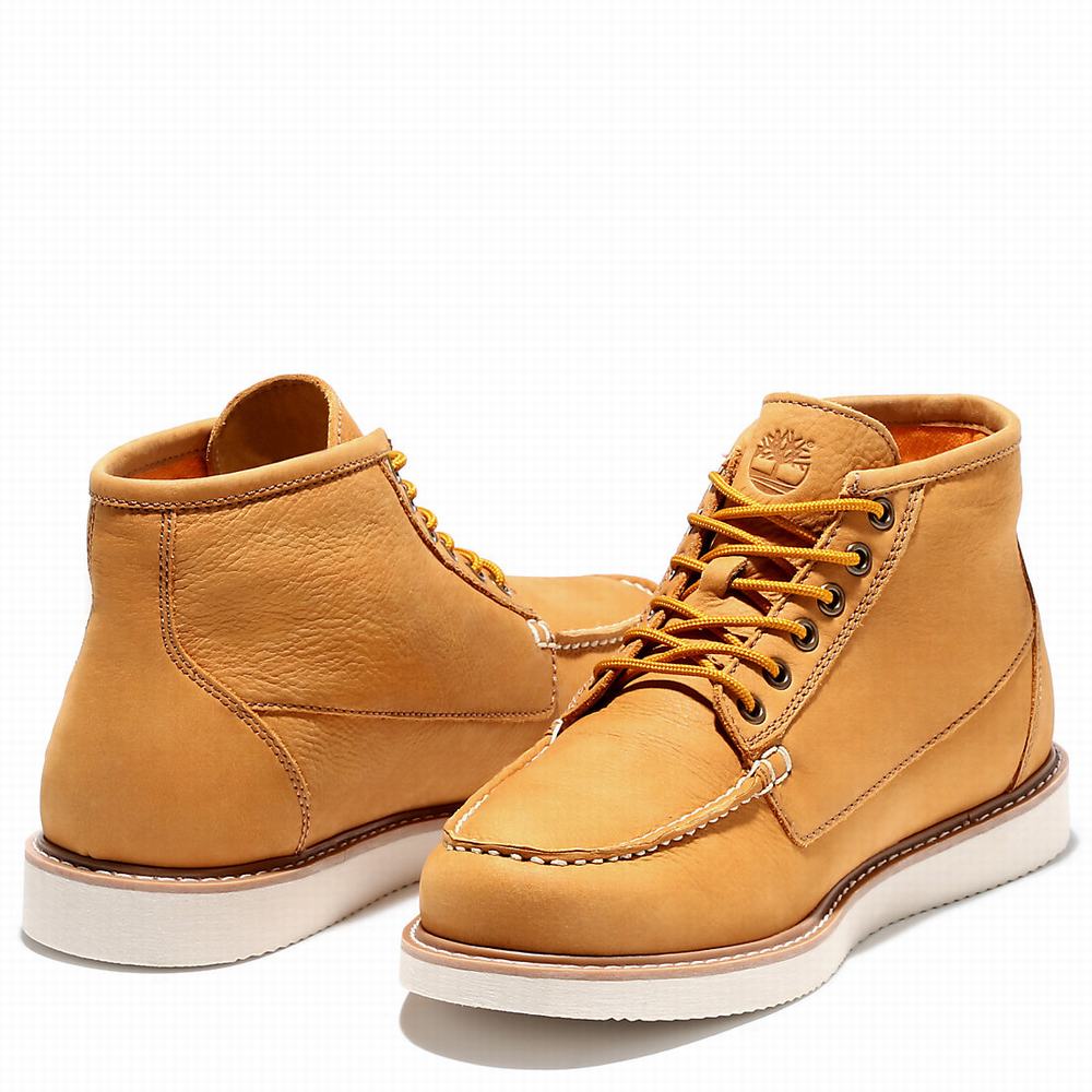 Timberland Newmarket II Moc-toe Chukka Bot Erkek Sarı | TR-8394E