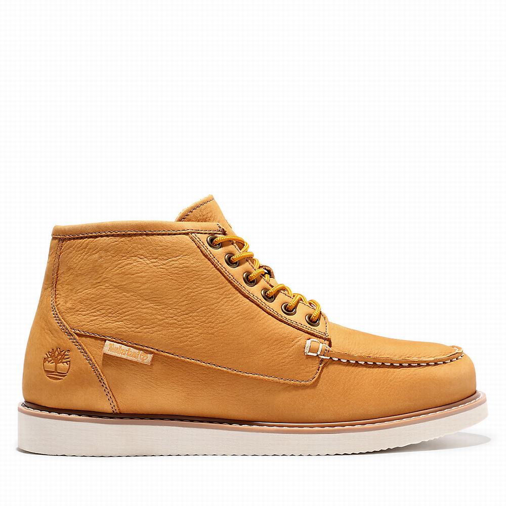 Timberland Newmarket II Moc-toe Chukka Bot Erkek Sarı | TR-8394E