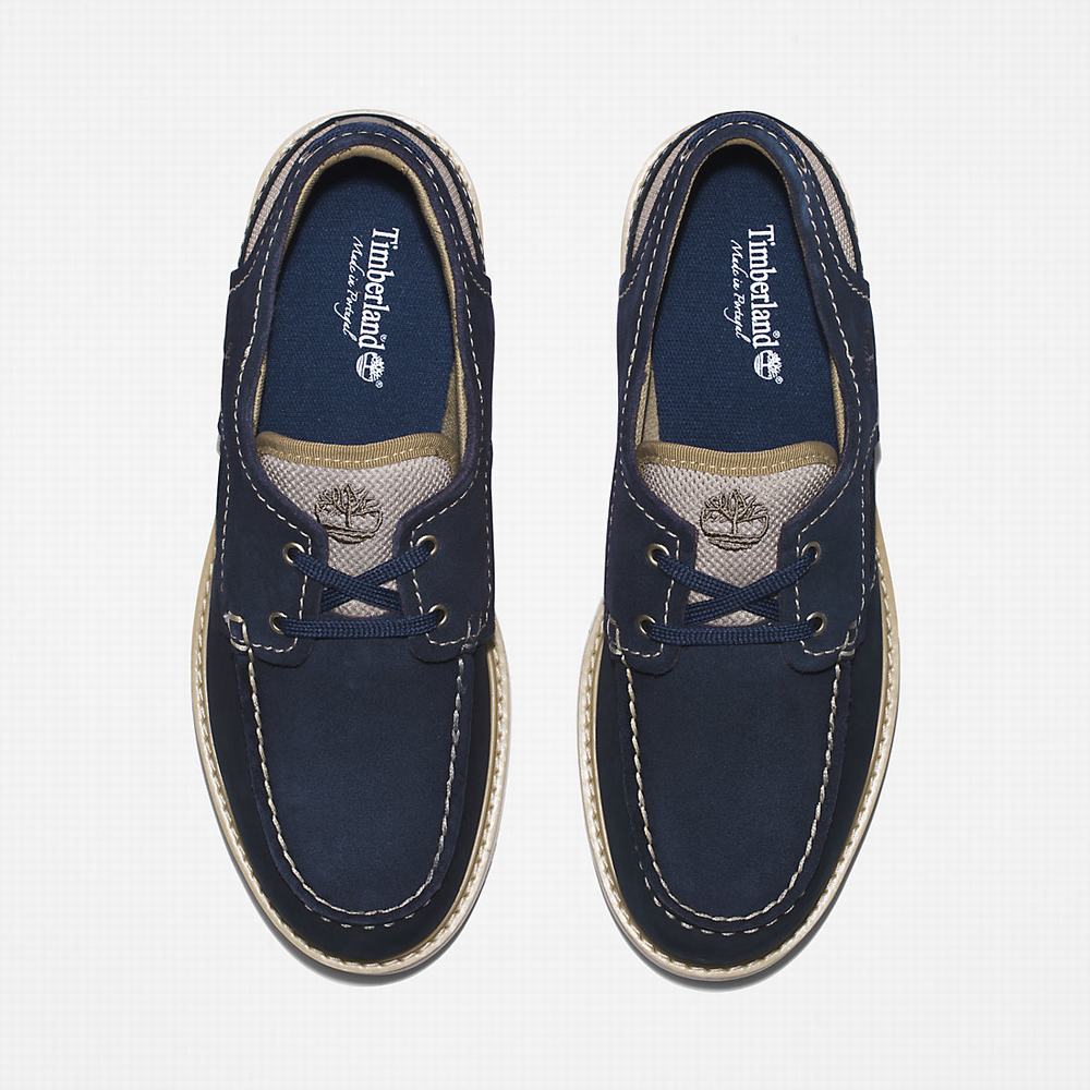 Timberland Newmarket II Tekne Ayakkabısı Erkek Lacivert | TR-2645M