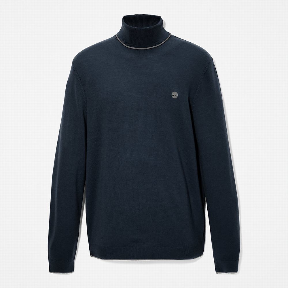 Timberland Nissitissit River Merino Kazak Erkek Lacivert | TR-2591K