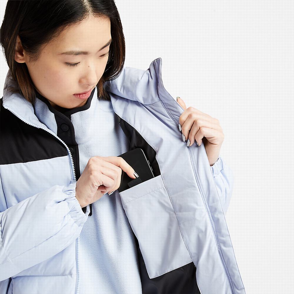 Timberland Non-Down Puffer Ceket Kadın Açık Mavi | TR-8143W