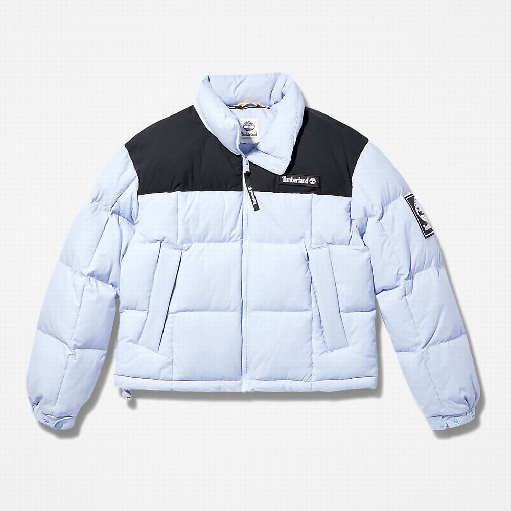 Timberland Non-Down Puffer Ceket Kadın Açık Mavi | TR-8143W