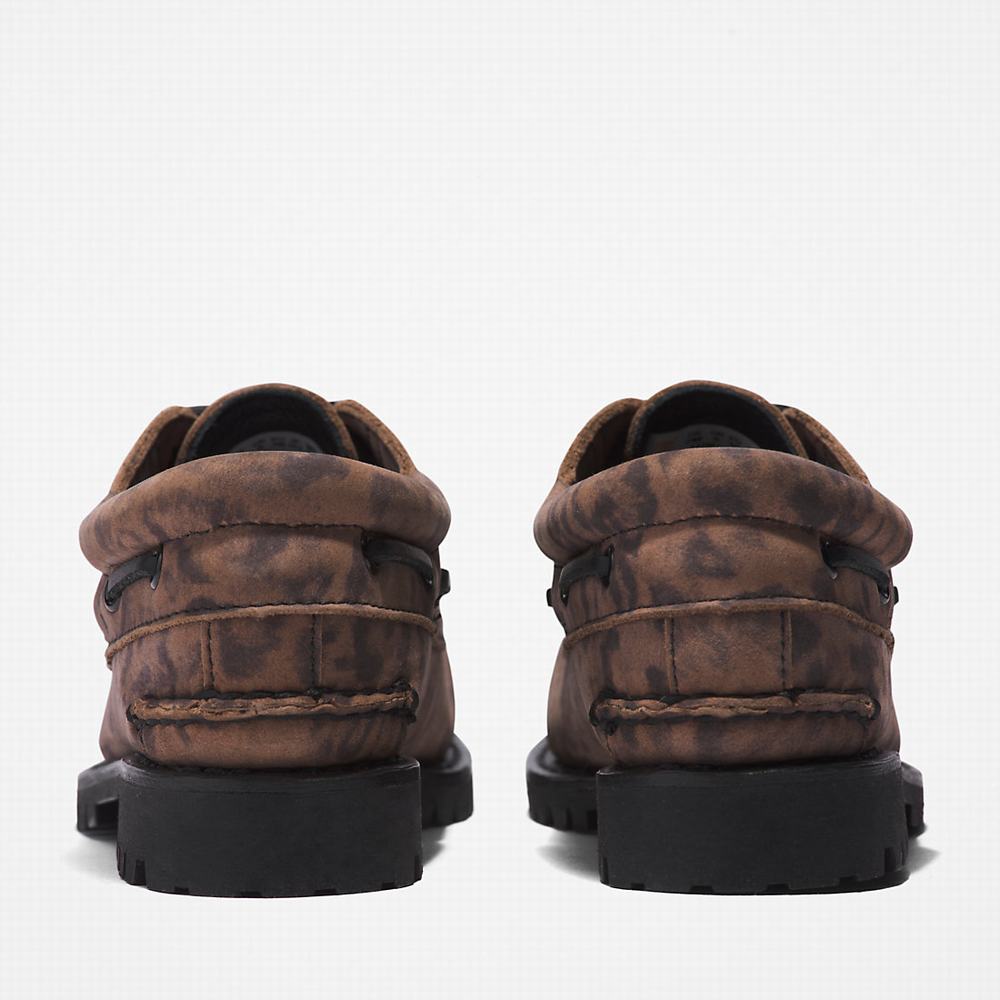 Timberland Noreen 3-Eye Lug Handsewn Tekne Ayakkabısı Kadın Kahverengi | TR-8126N