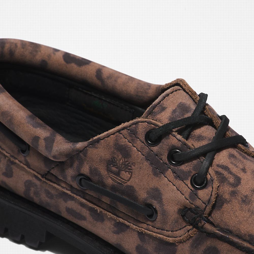 Timberland Noreen 3-Eye Lug Handsewn Tekne Ayakkabısı Kadın Kahverengi | TR-8126N