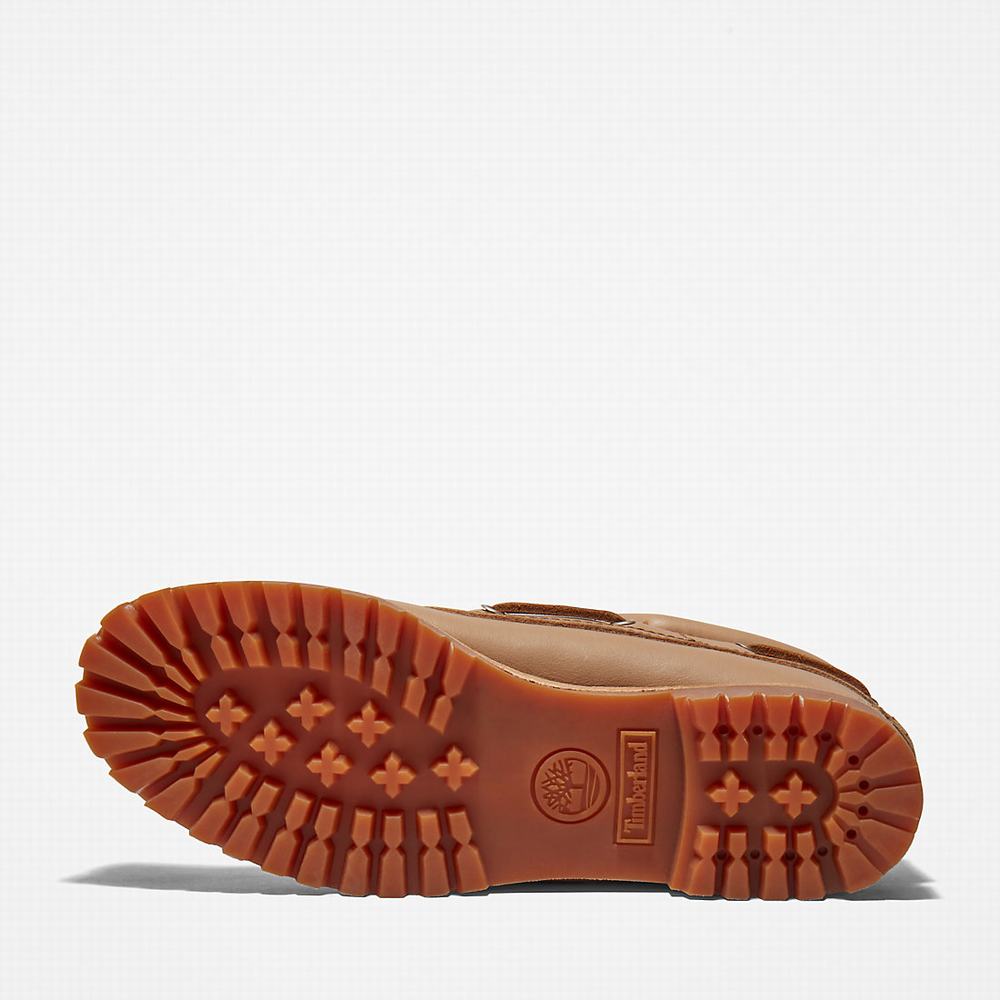 Timberland Noreen 3-Eye Tekne Ayakkabısı Kadın Bej Rengi | TR-1978C